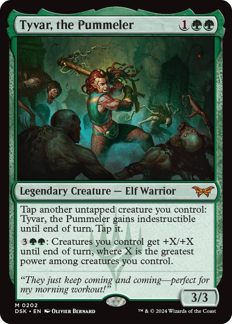 Image for Tyvar, the Pummeler (202) (DSK) - Magic: The Gathering