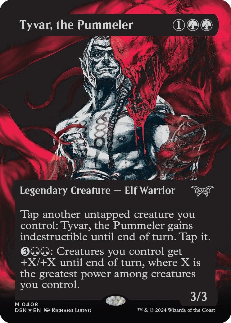 Image for Tyvar, the Pummeler (Showcase) (Textured Foil) (408) (DSK) - Magic: The Gathering