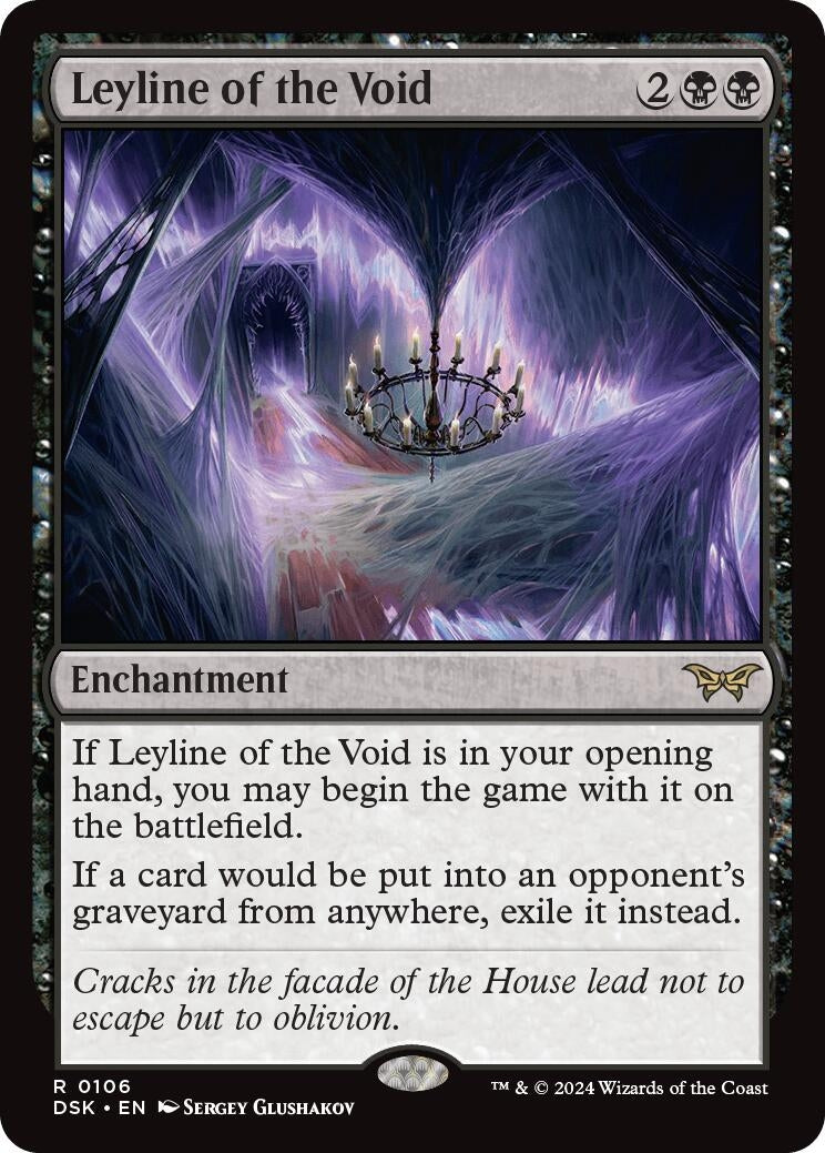 Image for Leyline of the Void (106) (DSK) - Magic: The Gathering