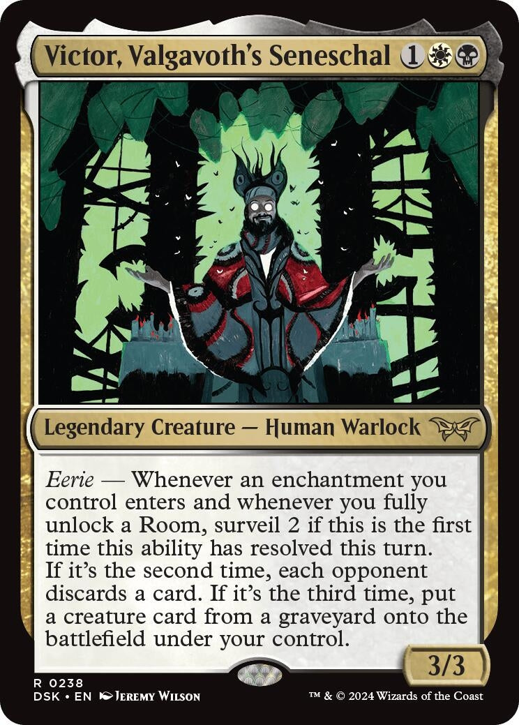Image for Victor, Valgavoth's Seneschal (238) (DSK) - Magic: The Gathering