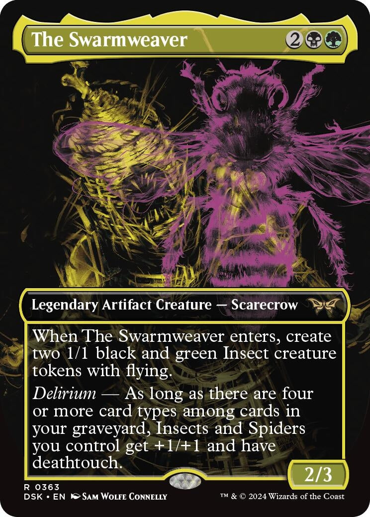 Image for The Swarmweaver (Showcase) (363) (DSK) - Magic: The Gathering