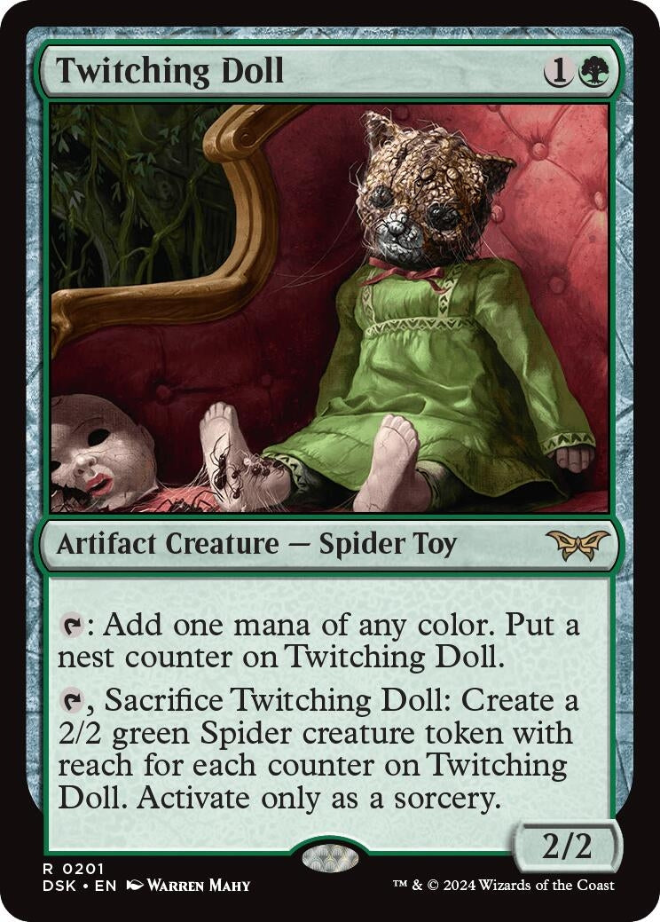 Image for Twitching Doll (201) (DSK) - Magic: The Gathering