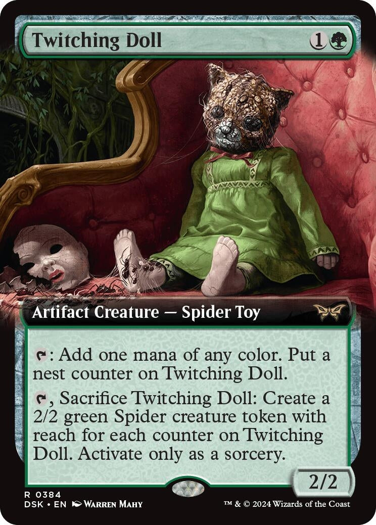 Image for Twitching Doll (Extended Art) (384) (DSK) - Magic: The Gathering