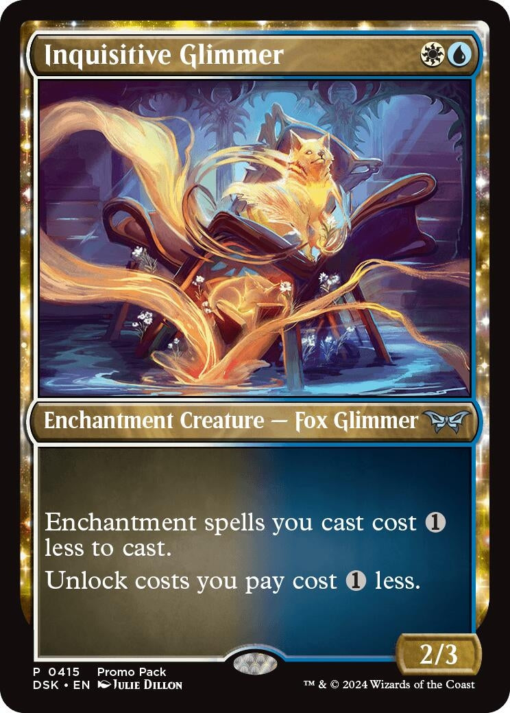 Image for Inquisitive Glimmer (415) (PPDSK) - Magic: The Gathering