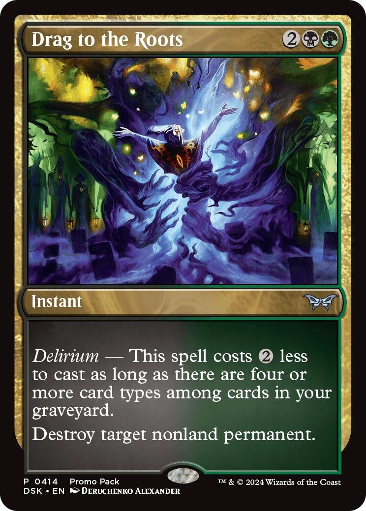 Image for Drag to the Roots (414) (PPDSK) - Magic: The Gathering