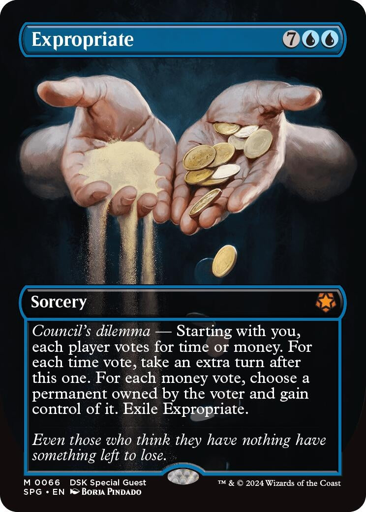 Image for Expropriate (Borderless) (66) (SPG) - Magic: The Gathering