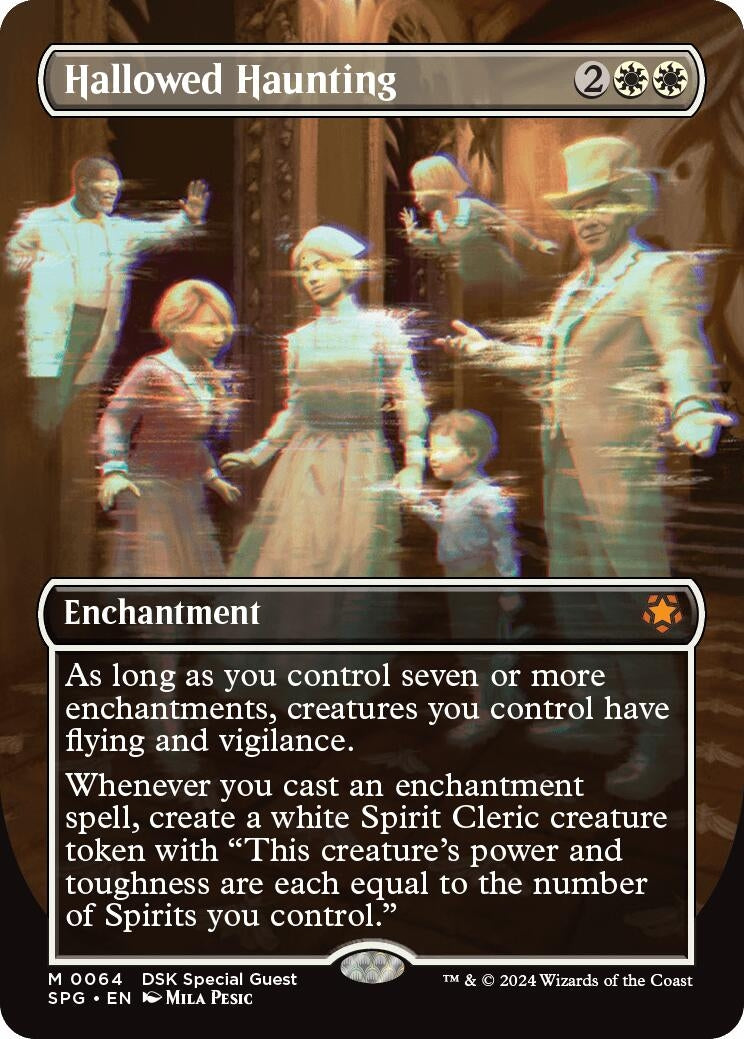 Image for Hallowed Haunting (Borderless) (64) (SPG) - Magic: The Gathering