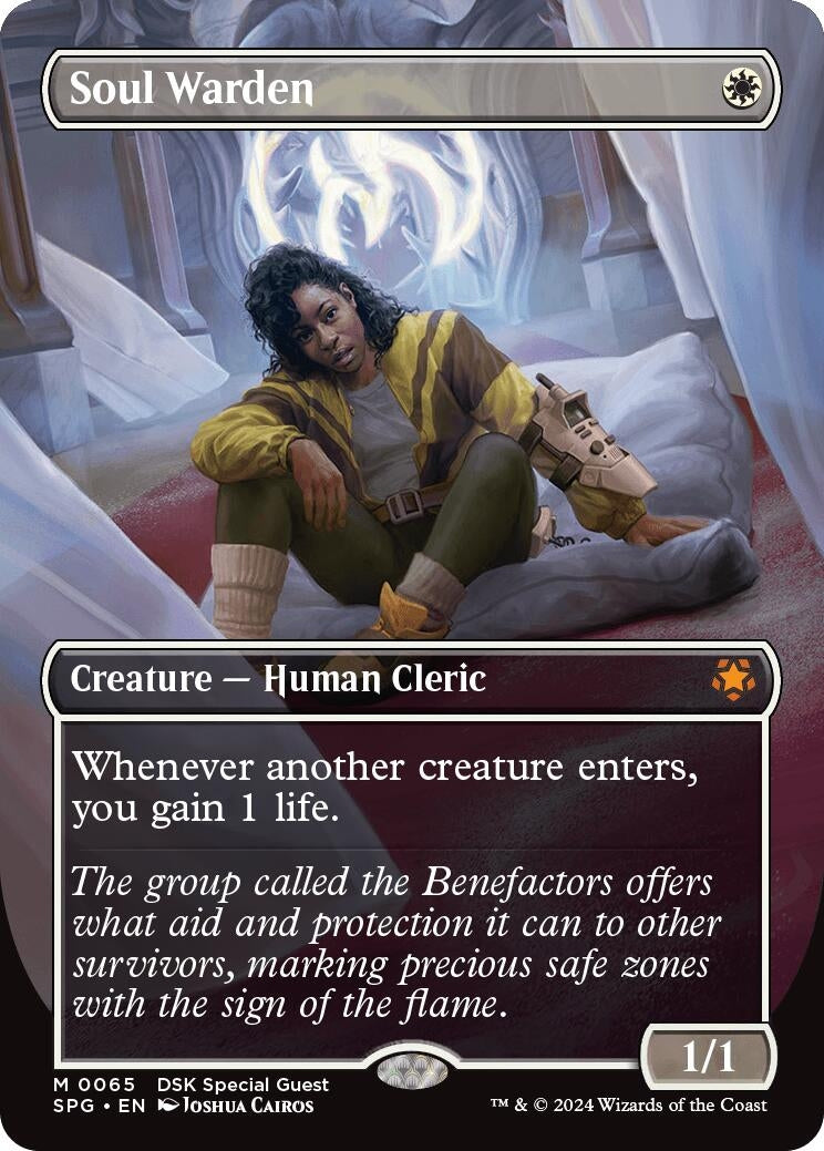 Image for Soul Warden (Borderless) (65) (SPG) - Magic: The Gathering