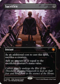 Image for Sacrifice (Borderless) (69) (SPG) - Magic: The Gathering