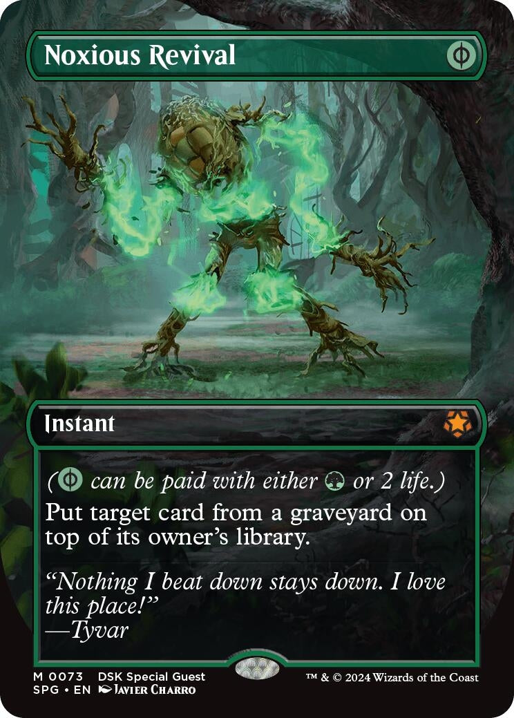 Image for Noxious Revival (Borderless) (73) (SPG) - Magic: The Gathering