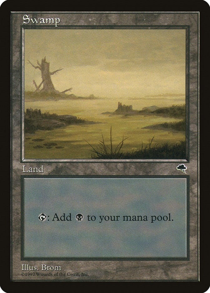 Image for Swamp (River) (342) (TMP) - Magic: The Gathering