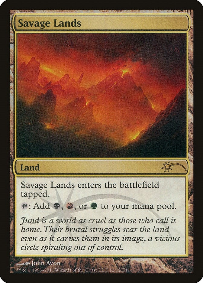 Image for Savage Lands (12) (FNM) - Magic: The Gathering