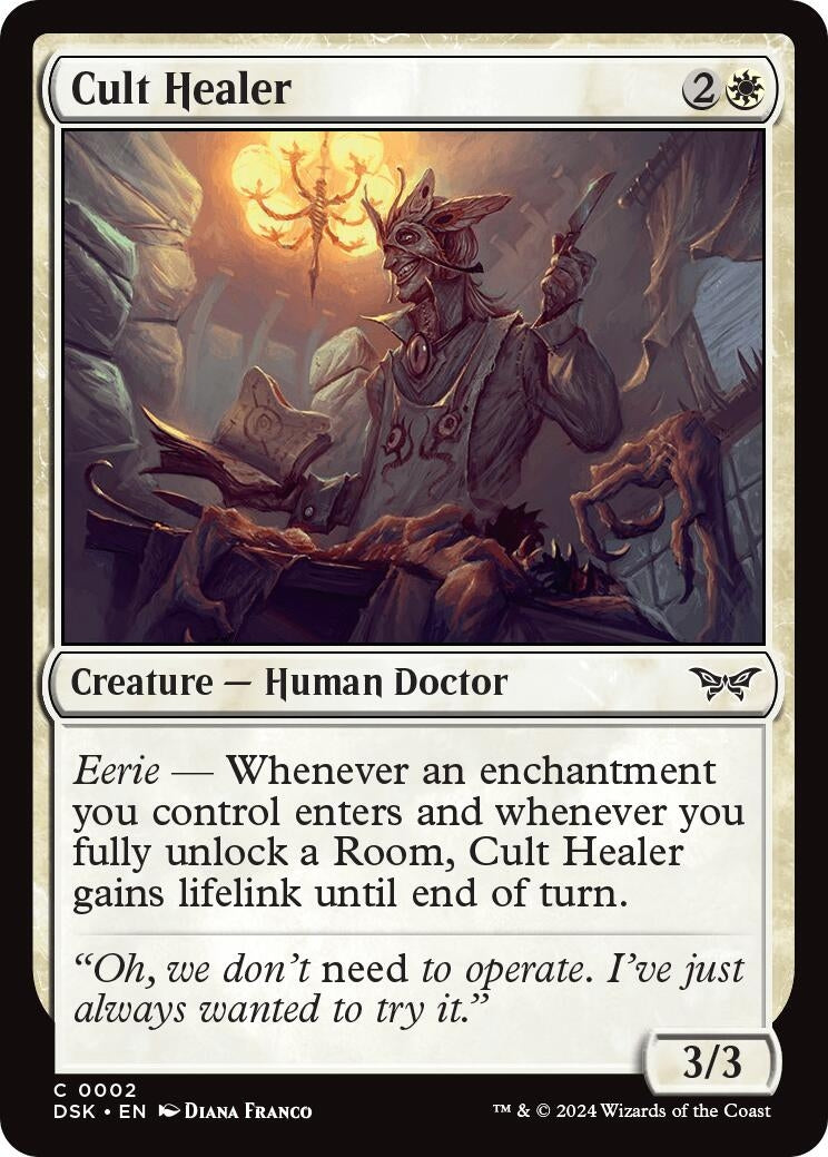 Image for Cult Healer (2) (DSK) - Magic: The Gathering