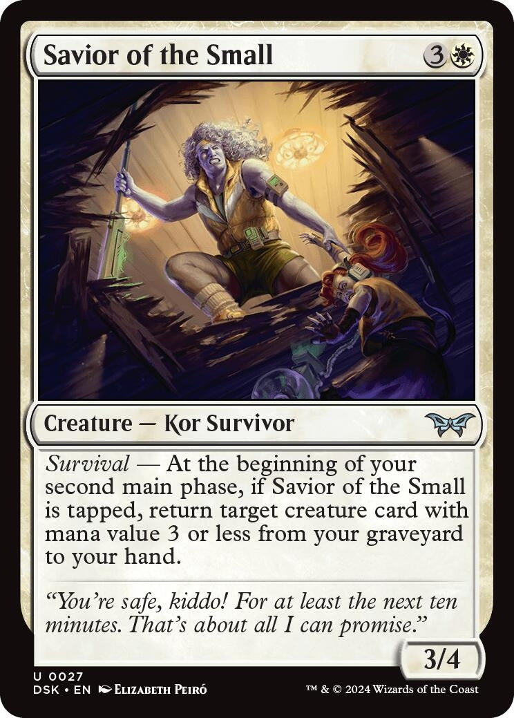 Image for Savior of the Small (27) (DSK) - Magic: The Gathering
