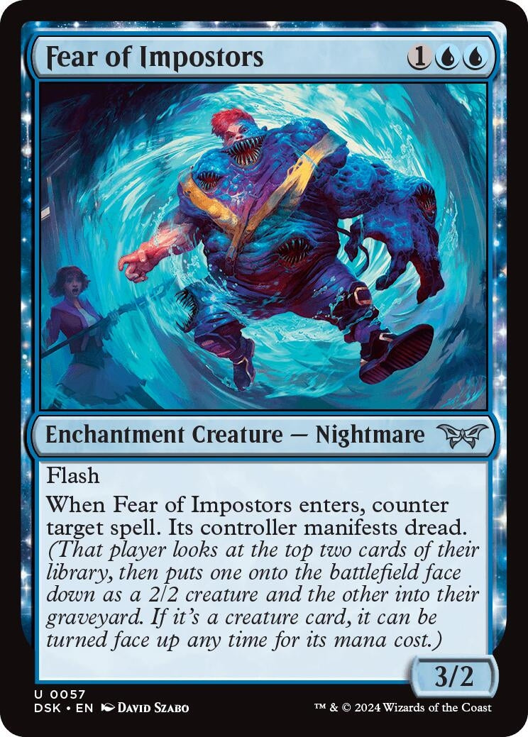 Image for Fear of Impostors (57) (DSK) - Magic: The Gathering