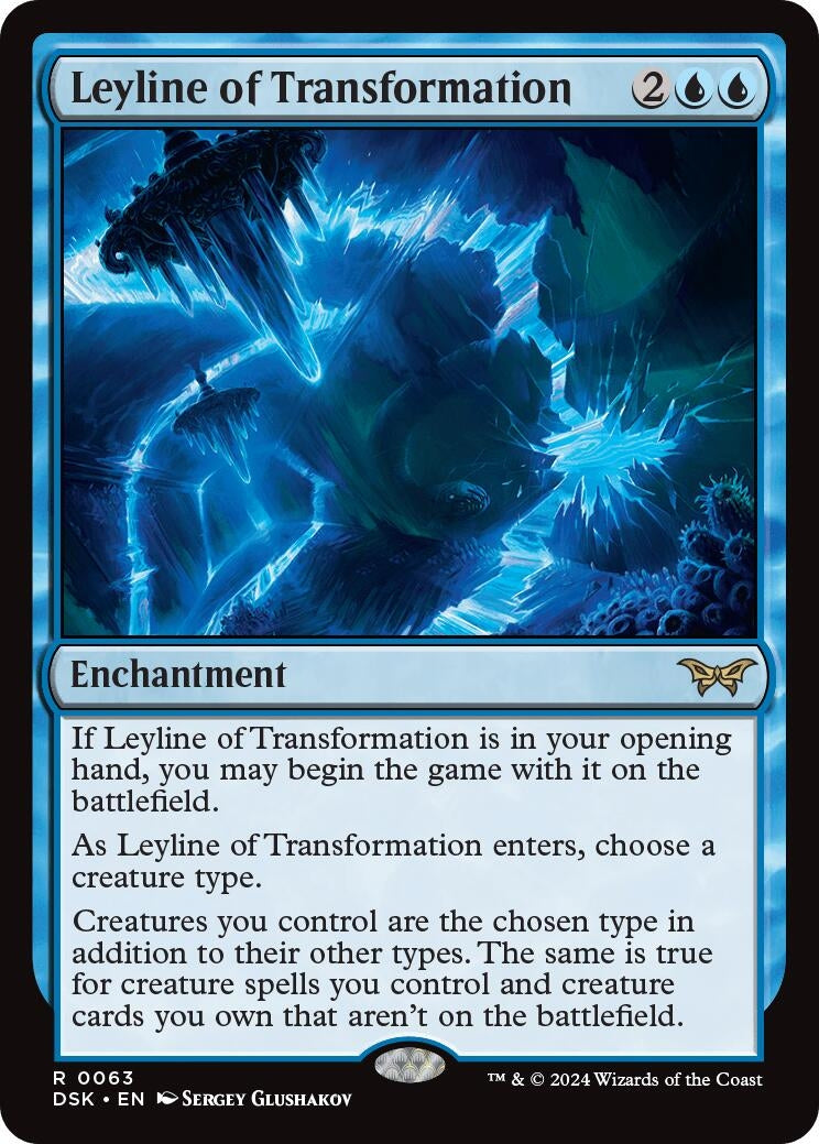 Image for Leyline of Transformation (63) (DSK) - Magic: The Gathering