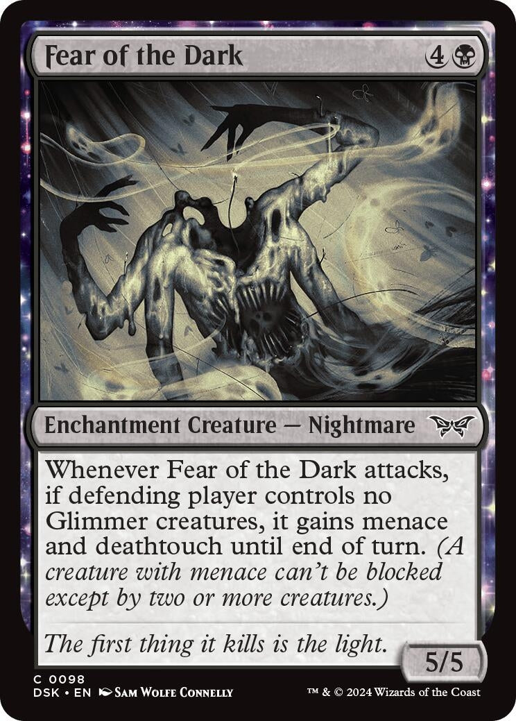 Image for Fear of the Dark (98) (DSK) - Magic: The Gathering