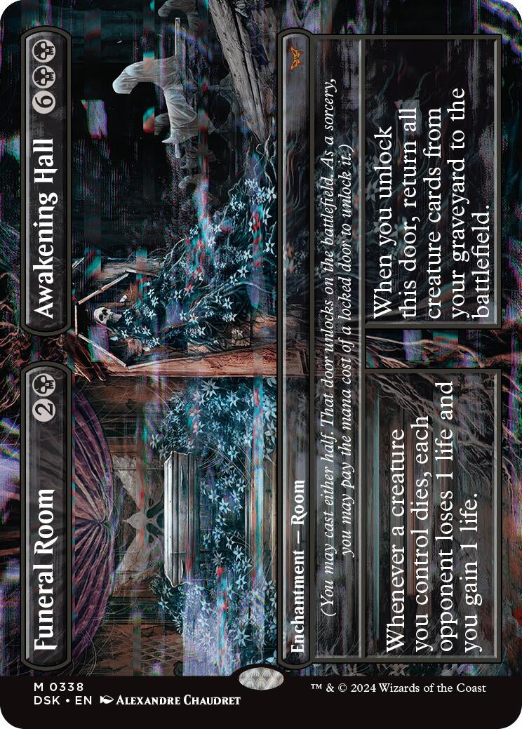 Image for Funeral Room // Awakening Hall (Borderless) (338) (DSK) - Magic: The Gathering