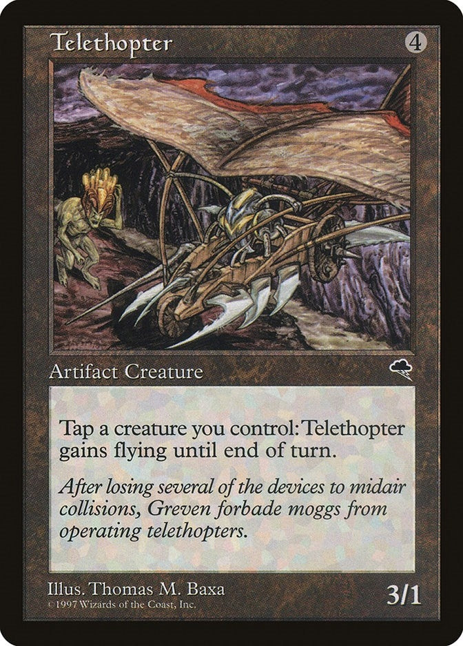 Image for Telethopter (311) (TMP) - Magic: The Gathering