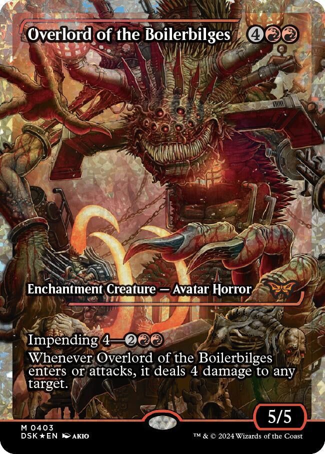 Image for Overlord of the Boilerbilges (Showcase) (Fracture Foil) (403) (DSK) - Magic: The Gathering