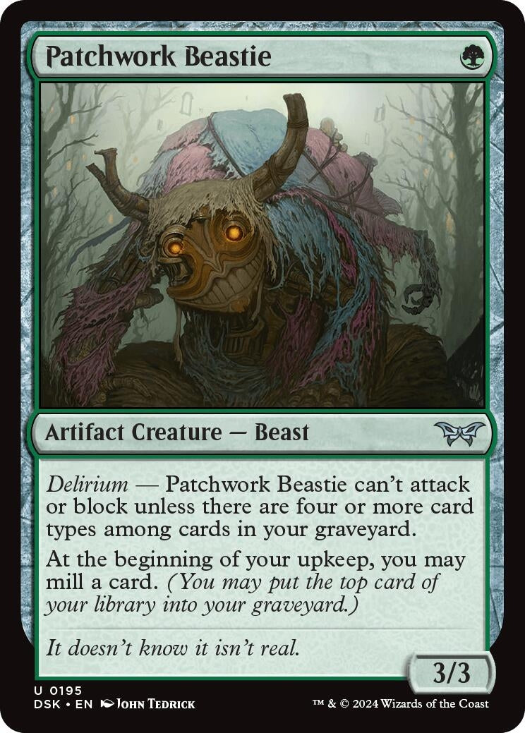 Image for Patchwork Beastie (195) (DSK) - Magic: The Gathering