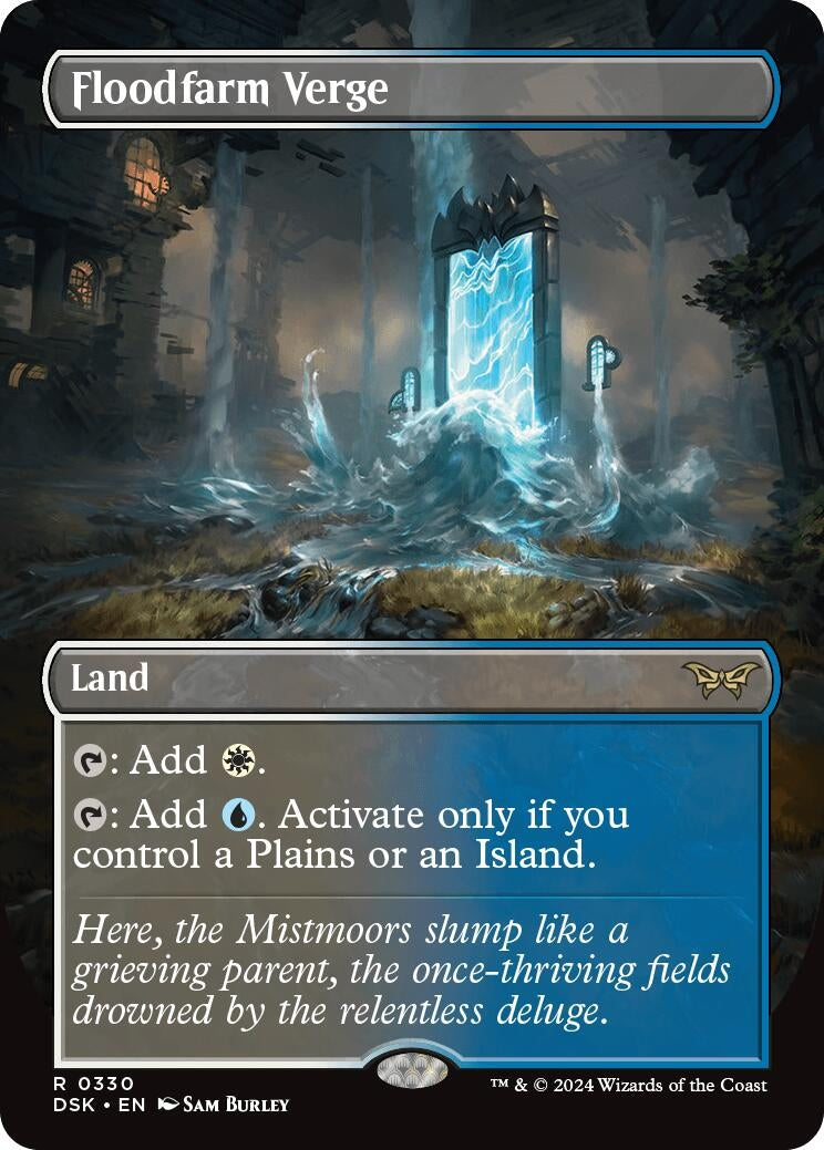 Image for Floodfarm Verge (Borderless) (330) (DSK) - Magic: The Gathering