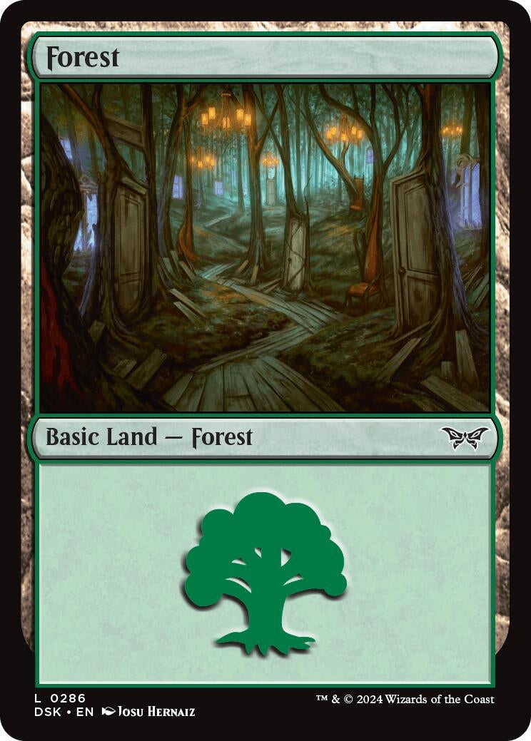 Image for Forest (0286) (286) (DSK) - Magic: The Gathering