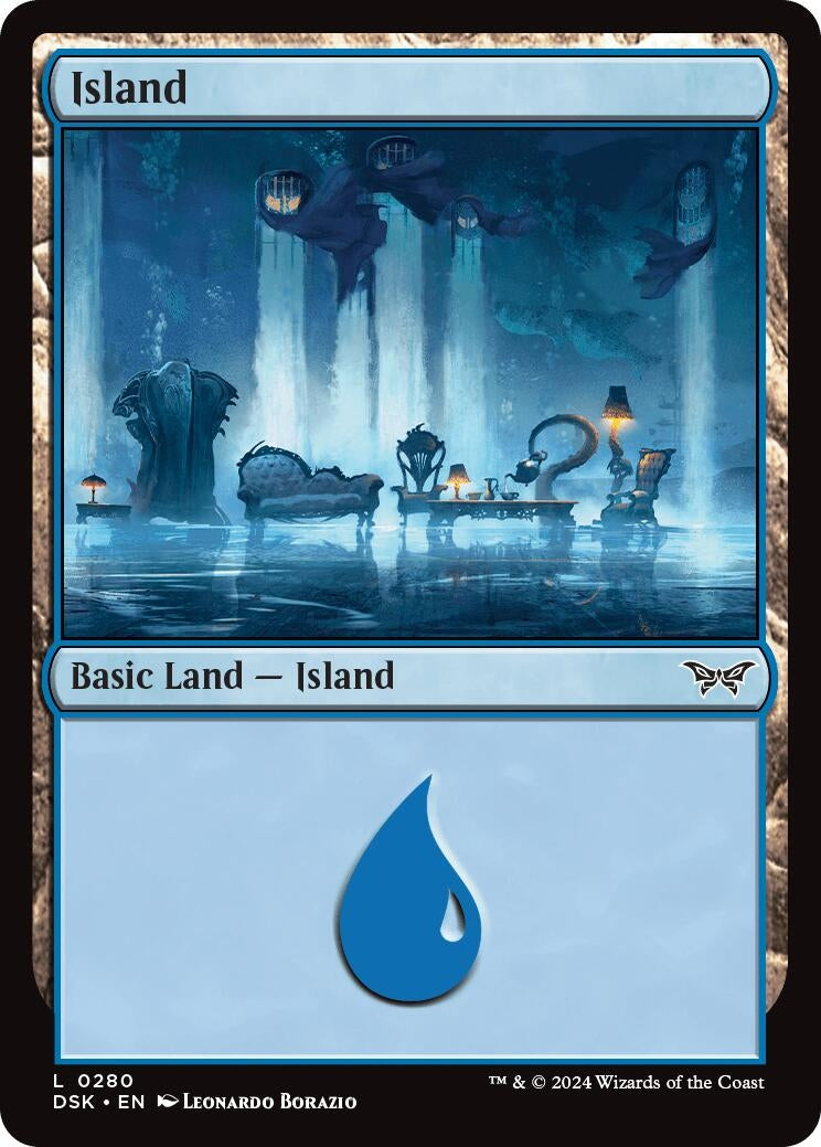 Image for Island (0280) (280) (DSK) - Magic: The Gathering