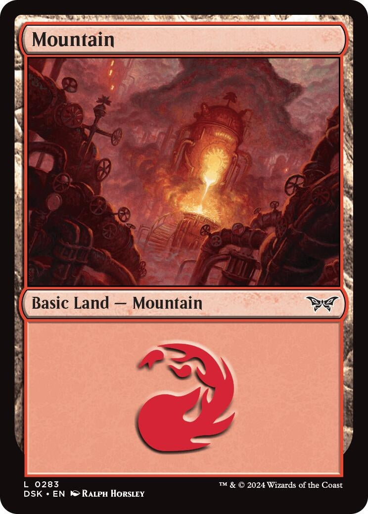 Image for Mountain (0283) (283) (DSK) - Magic: The Gathering