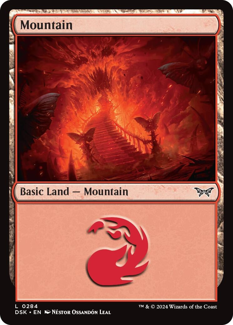 Image for Mountain (0284) (284) (DSK) - Magic: The Gathering