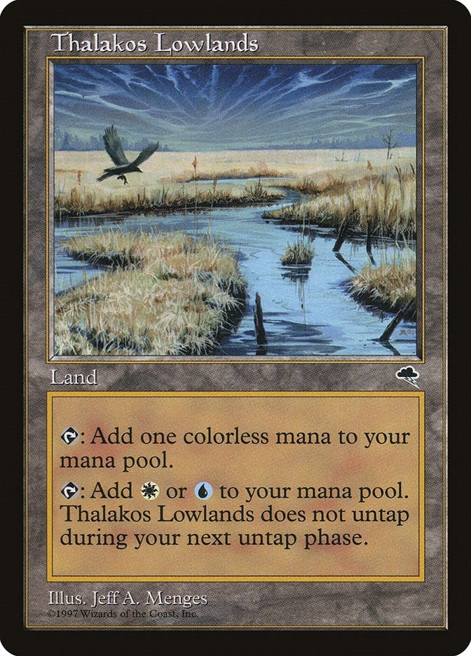 Image for Thalakos Lowlands (328) (TMP) - Magic: The Gathering