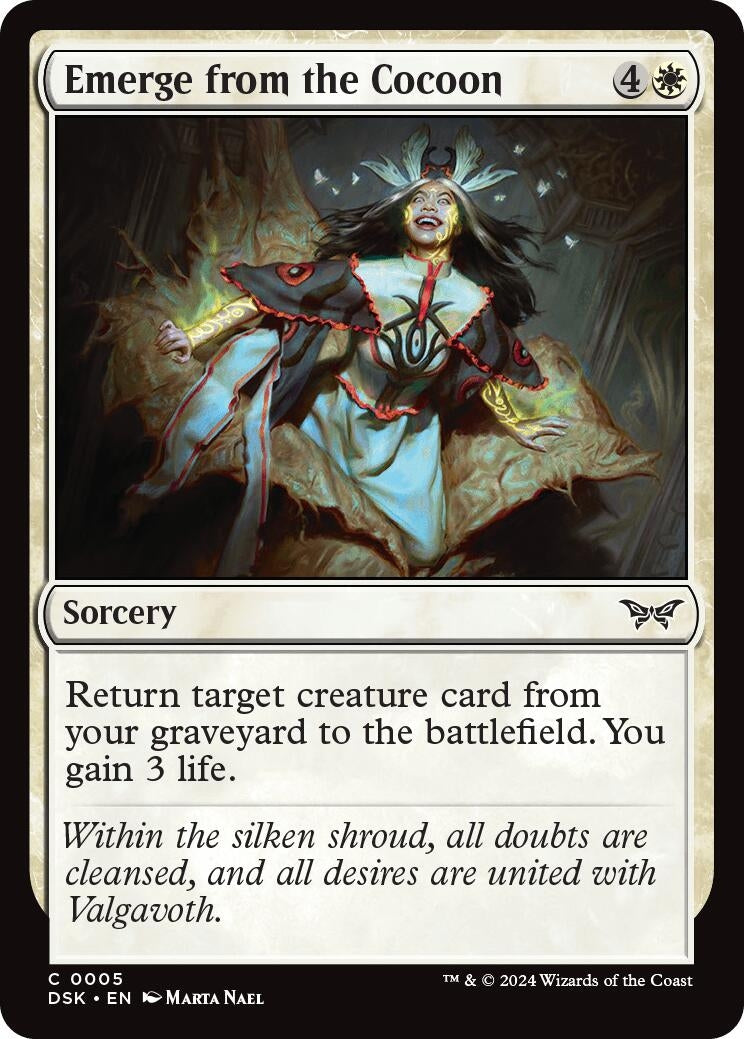 Image for Emerge from the Cocoon (5) (DSK) - Magic: The Gathering
