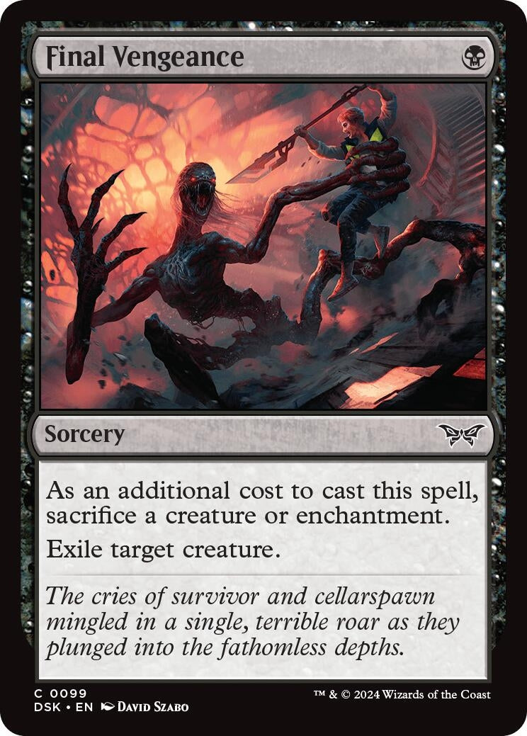 Image for Final Vengeance (99) (DSK) - Magic: The Gathering