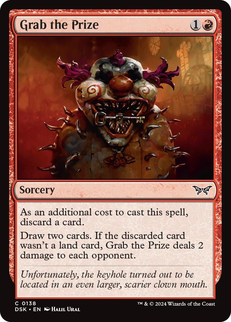 Image for Grab the Prize (138) (DSK) - Magic: The Gathering