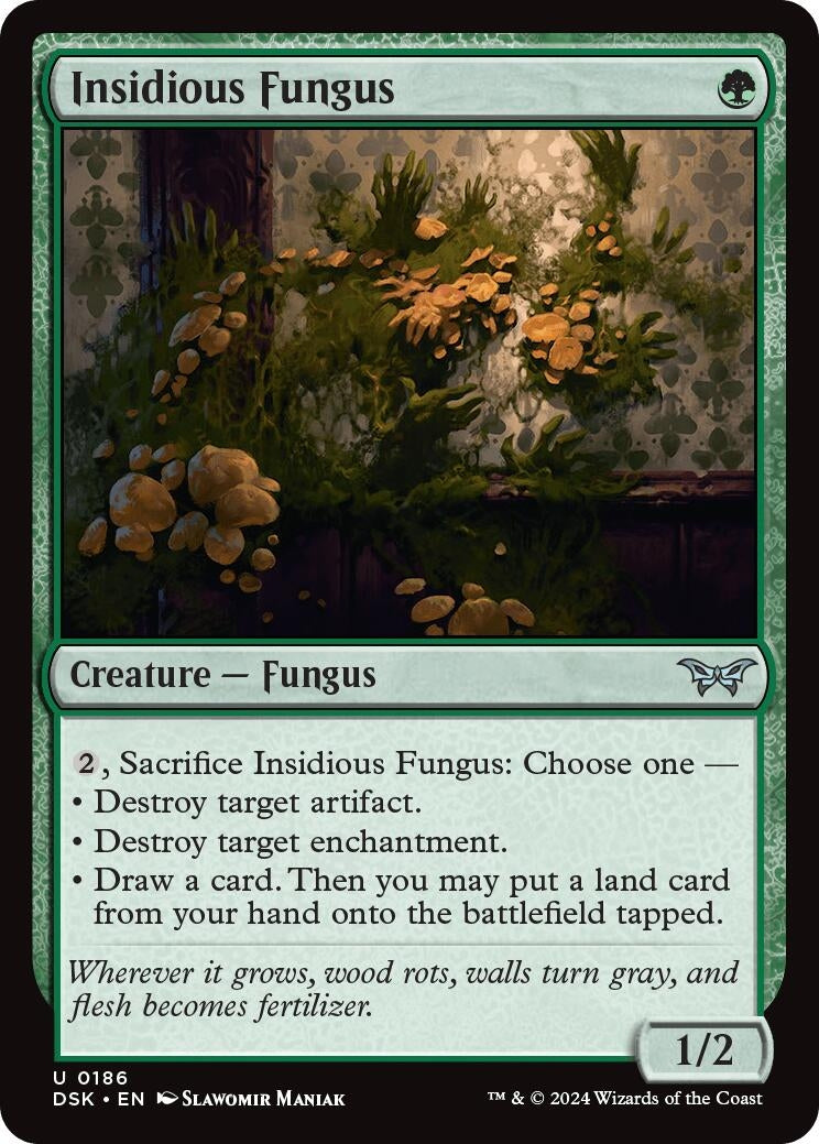 Image for Insidious Fungus (186) (DSK) - Magic: The Gathering