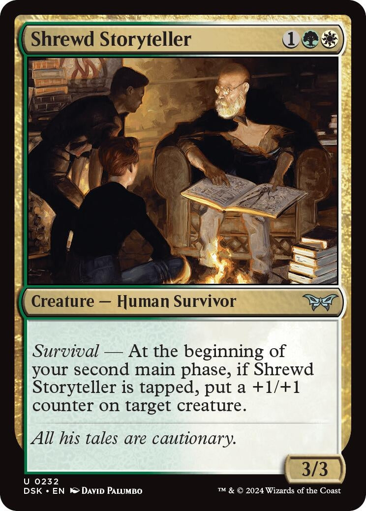 Image for Shrewd Storyteller (232) (DSK) - Magic: The Gathering