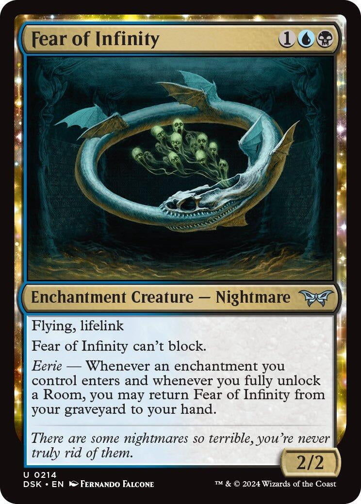 Image for Fear of Infinity (214) (DSK) - Magic: The Gathering