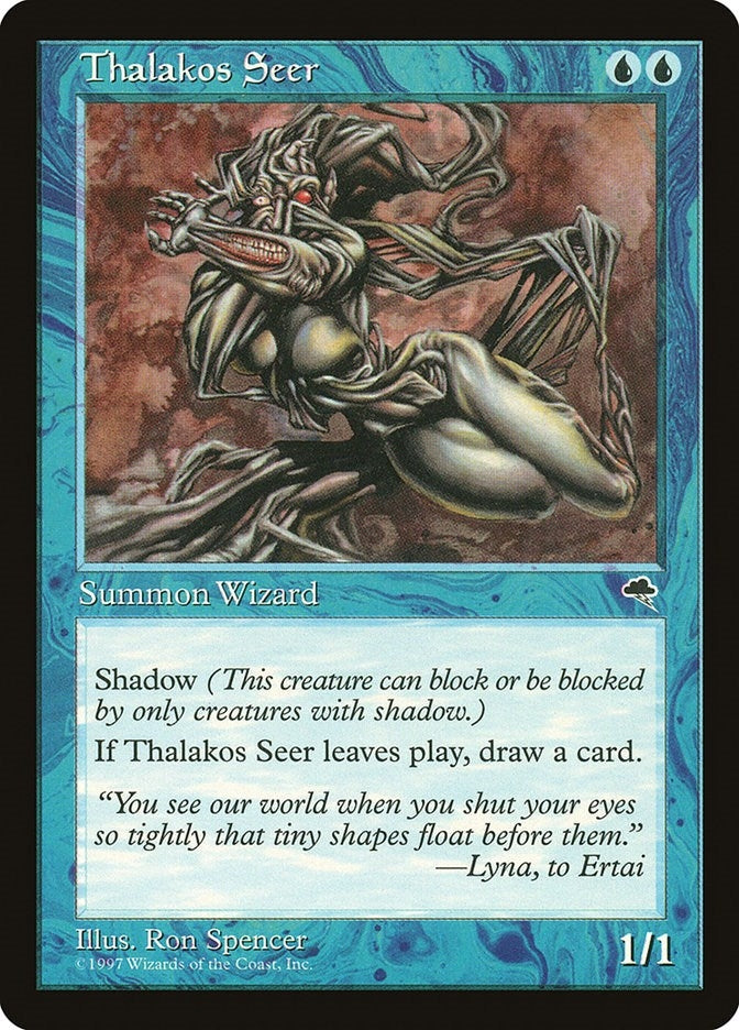 Image for Thalakos Seer (94) (TMP) - Magic: The Gathering