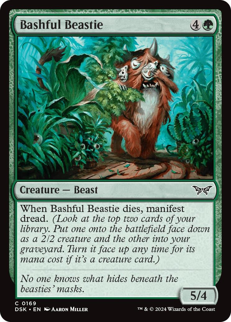 Image for Bashful Beastie (169) (DSK) - Magic: The Gathering