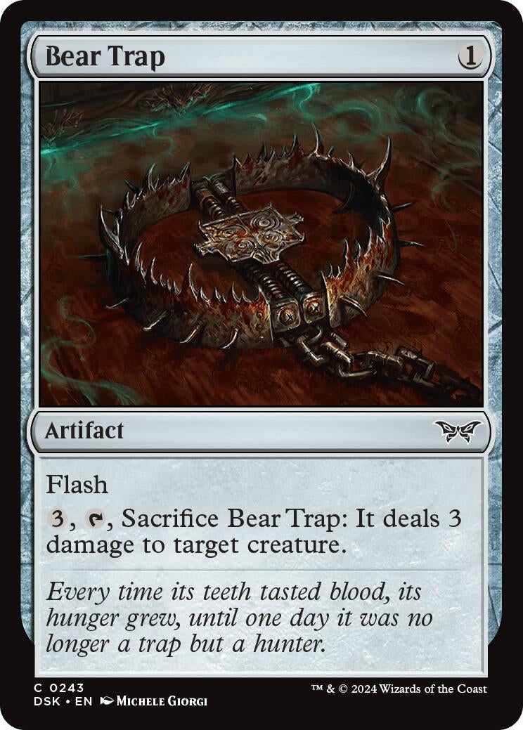 Image for Bear Trap (243) (DSK) - Magic: The Gathering
