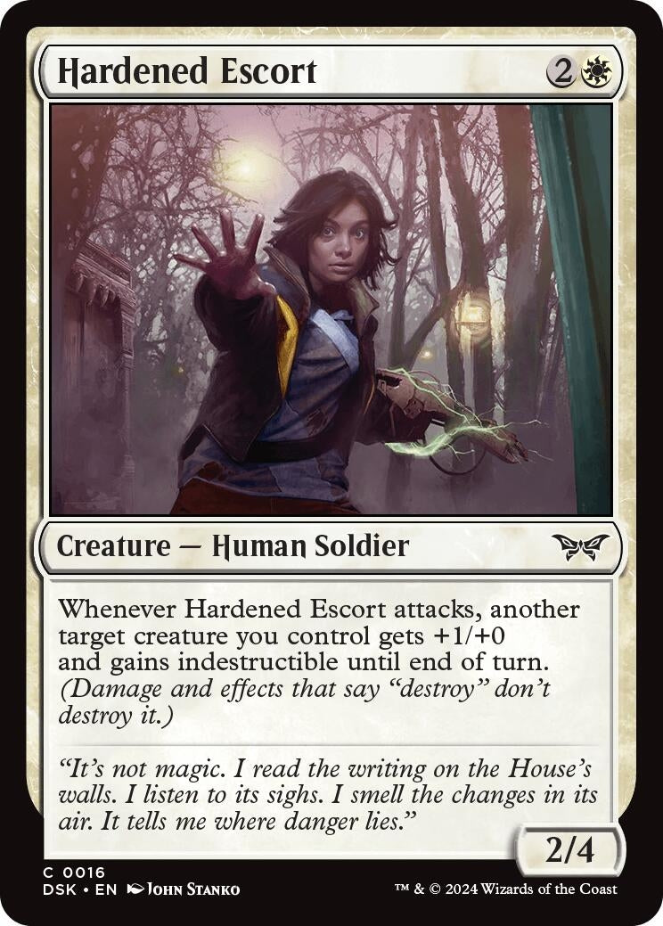 Image for Hardened Escort (16) (DSK) - Magic: The Gathering