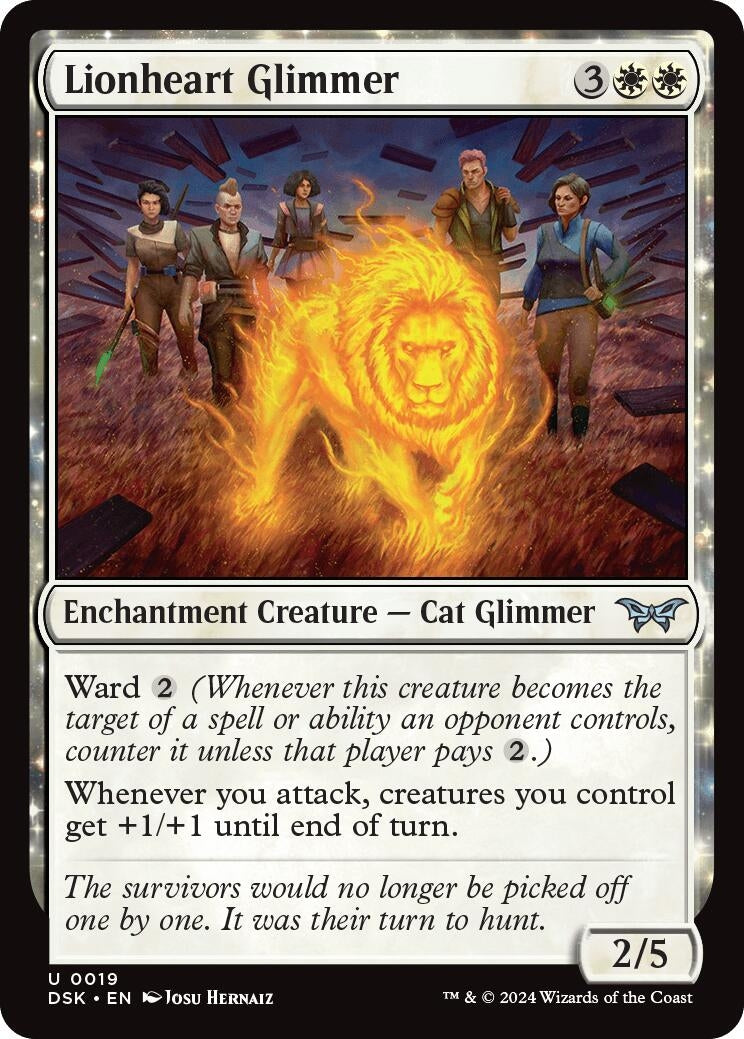Image for Lionheart Glimmer (19) (DSK) - Magic: The Gathering