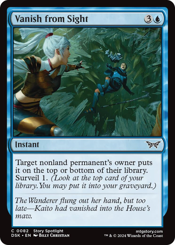 Image for Vanish from Sight (82) (DSK) - Magic: The Gathering