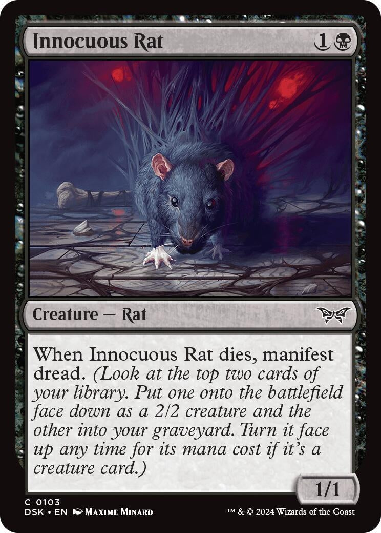 Image for Innocuous Rat (103) (DSK) - Magic: The Gathering