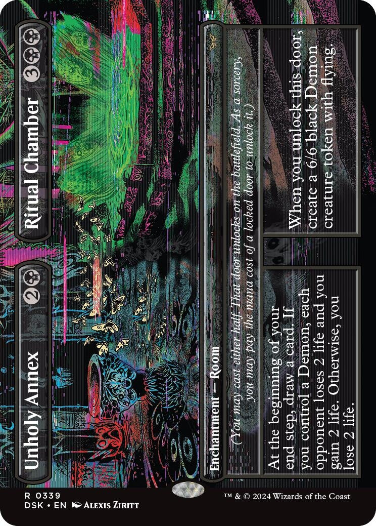 Image for Unholy Annex // Ritual Chamber (Borderless) (339) (DSK) - Magic: The Gathering
