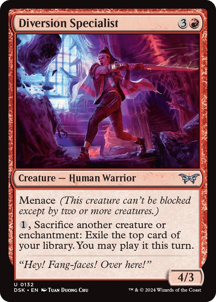 Image for Diversion Specialist (132) (DSK) - Magic: The Gathering