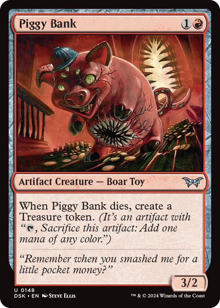 Image for Piggy Bank (148) (DSK) - Magic: The Gathering