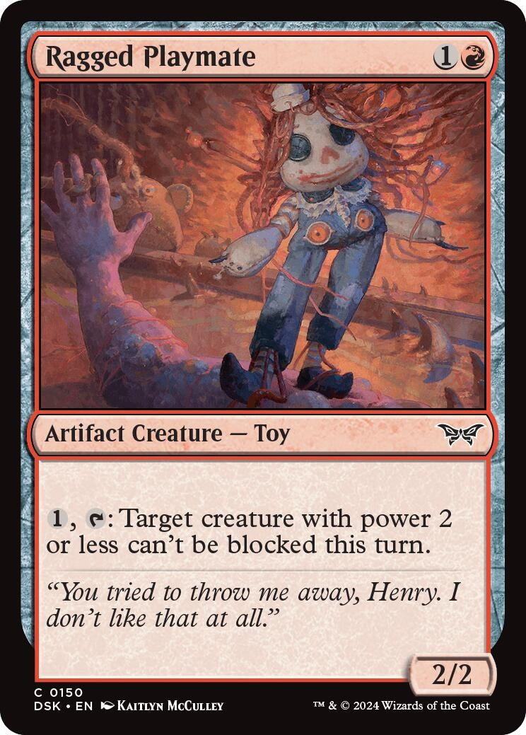 Image for Ragged Playmate (150) (DSK) - Magic: The Gathering