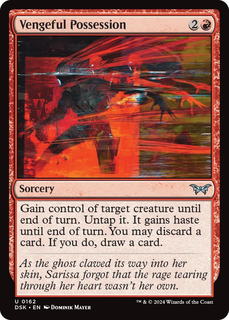 Image for Vengeful Possession (162) (DSK) - Magic: The Gathering