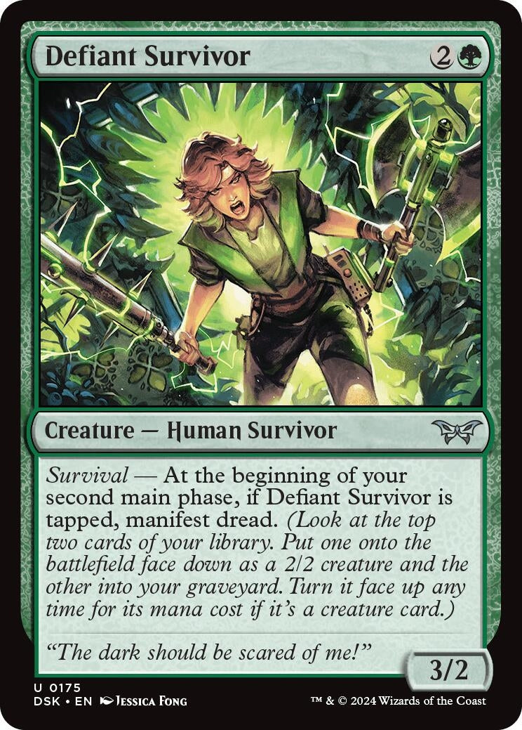 Image for Defiant Survivor (175) (DSK) - Magic: The Gathering